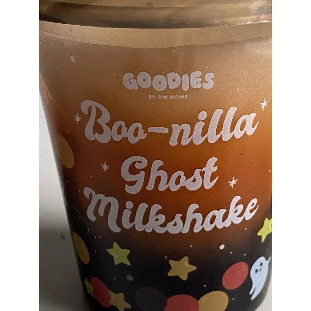 DW Home Halloween Scented Candle Boo-nilla Ghost Milkshake‎ 4.4 Oz NEW